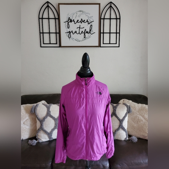 The North Face Lavender Purple Full Zip Jacket Size S Classic Outdoor Hiking - Picture 9 of 10